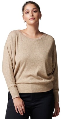 Forever New Curve Betsy Curve Batwing Rib Jumper