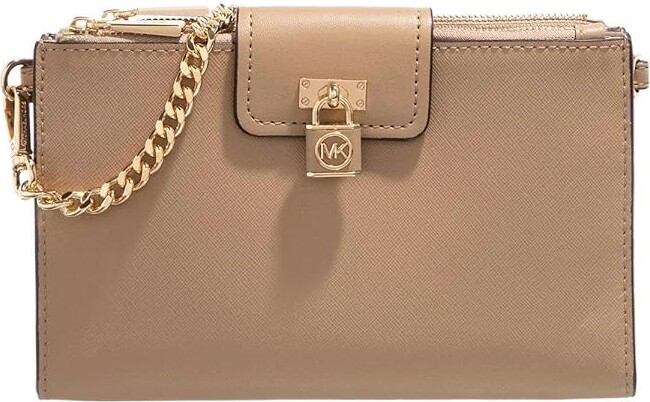 MICHAEL Michael Kors Ruby Large Saffiano Leather Tote Bag in Brown