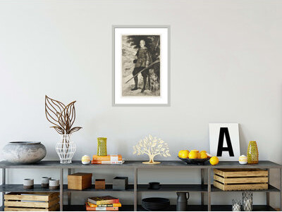 1000Museums Philip IV by Framed Giclee Print