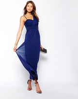 Thumbnail for your product : Elise Ryan Maxi Dress With One Shoulder