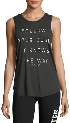 Spiritual Gangster Follow Your Soul Athletic Muscle Tank