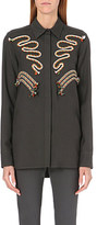 Thumbnail for your product : Stella McCartney Rope-detail wool shirt