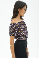 Thumbnail for your product : Forever 21 Off-The-Shoulder Floral Top