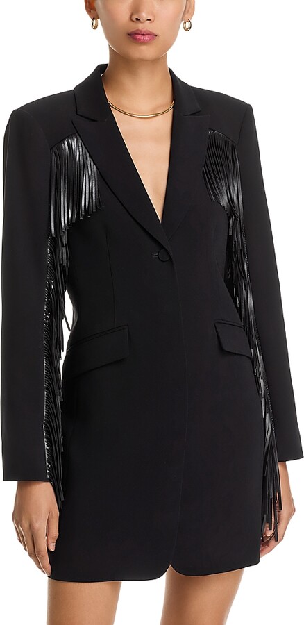 Cinq à Sept Joelette Fringe Trim Dress