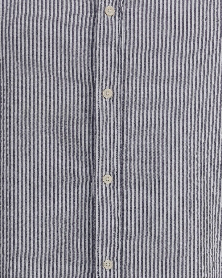 Deperlu Stripe Seersucker Shirt