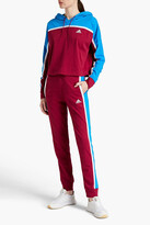 Thumbnail for your product : adidas Color-block French cotton-blend terry hoodie and track pants set
