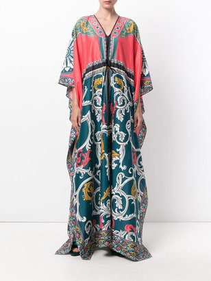 Mary Katrantzou scroll pattern maxi dress