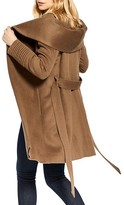 Thumbnail for your product : Sentaler Mid-Length Hooded Wrap Coat