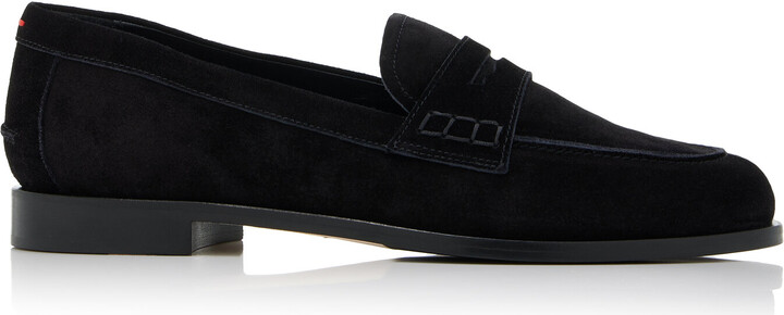 AEYDĒ Oscar Suede Loafers