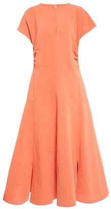 zelf creatief Hoge blootstelling Jil Sander Women's Orange Dresses | ShopStyle
