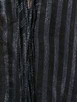Thumbnail for your product : No.21 metallic effect striped long dress