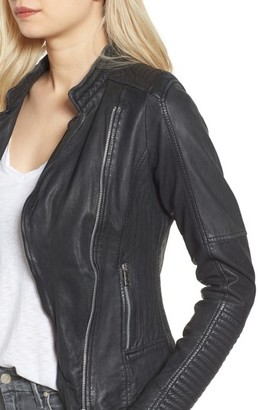 Women's Goosecraft Quilted Leather Jacket