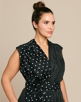 Thumbnail for your product : Adam Lippes Short Sleeve Asymmetrical Dress