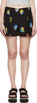 Thumbnail for your product : Stella McCartney Black Superheroes Printed Merritt Shorts