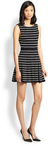 Thumbnail for your product : Alice + Olivia Monah Pinstripe Sweater Dress