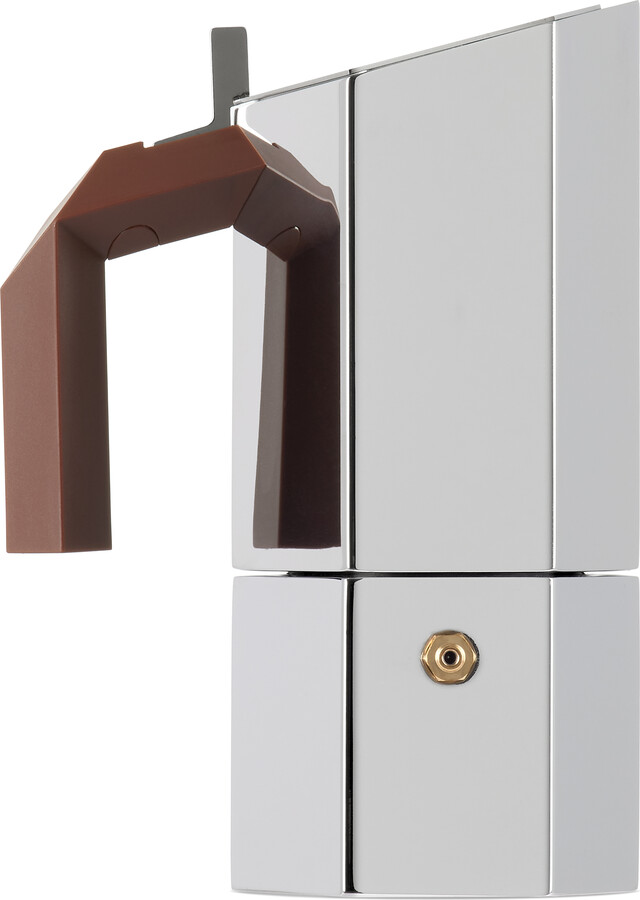 Alessi Silver Menhir Espresso Coffee Maker
