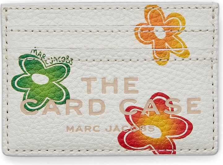 Marc Jacobs The Wild Daisy Leather Card Case