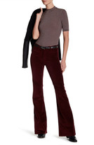 Thumbnail for your product : MiH Jeans Lou Velvet Flared Pant