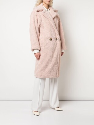 Apparis Daryna faux-shearling oversized coat