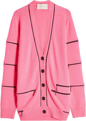 Christopher Kane Cashmere Cardigan with Zippers