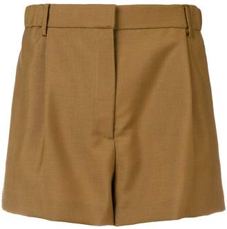 No.21 rhinestone-embellished shorts