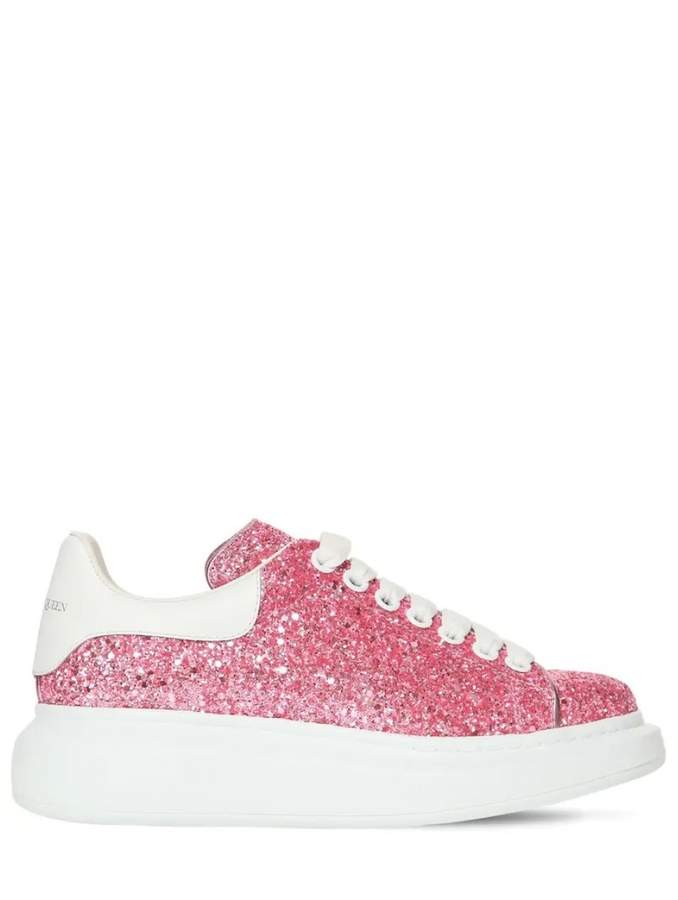 alexander mcqueen trainers glitter