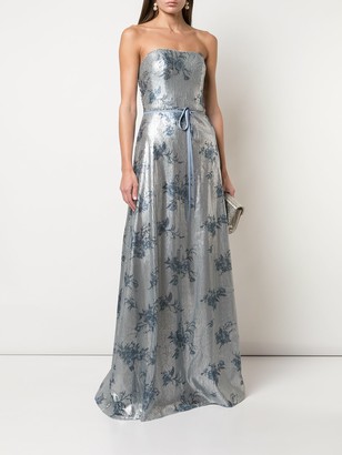 Marchesa Notte Bridal Sequin Embellished Bridesmaid Gown