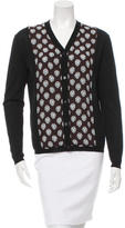 Thumbnail for your product : Marni Cashmere Silk-Paneled Cardigan