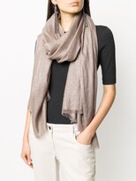 Thumbnail for your product : Brunello Cucinelli Fine Knit Scarf