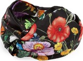 Thumbnail for your product : Gucci Floral-Print Silk Headband