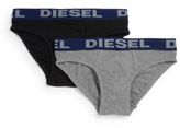 Thumbnail for your product : Diesel Andre Stretch Cotton Briefs, 2-Pack
