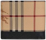 Thumbnail for your product : Burberry Haymarket Check International bi-fold wallet