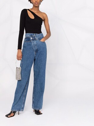 12 STOREEZ Asymmetric Waist Jeans - ShopStyle