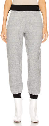 Givenchy Cropped Jogger Pant in Heather Grey | FWRD