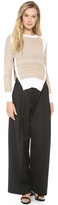 Thumbnail for your product : J.W.Anderson Slit Crewneck Sweater