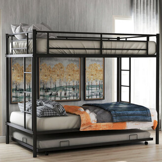 Bunk Beds With Trundle The World, Wayfair Bunk Beds Full Over Twin