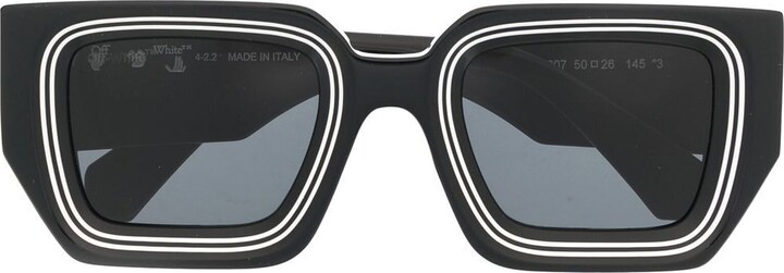 Off-White Men's Francisco Oversized Square Sunglasses