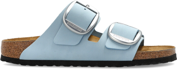 Birkenstock ‘Arizona Big Buckle’ Slides, , Light - Blue