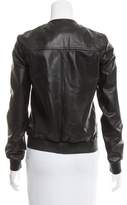 Thumbnail for your product : Michael Kors Leather Zip-Up Jacket