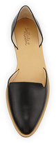 Thumbnail for your product : Loeffler Randall Leather d'Orsay Flat, Black