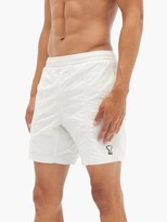 Thumbnail for your product : Ami De Coeur-patch Swim Shorts - Cream