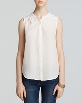 Thumbnail for your product : Aqua Top - Sleeveless Button-Down