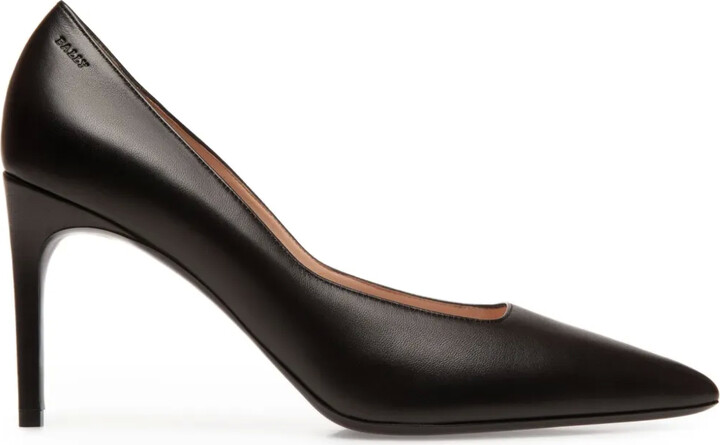 Bally Leather Pointed-Toe Pumps
