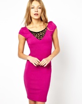 Thumbnail for your product : Vila Beirut Dress With Lace Detail