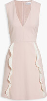 Thumbnail for your product : RED Valentino Ruffled crepe mini dress