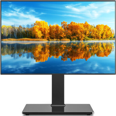 Rfiver Universal TV Stand Glass Base for 42 to 75 inch