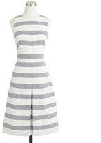 Thumbnail for your product : J.Crew Tall stripe basket-weave dress