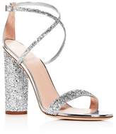 Thumbnail for your product : Giuseppe Zanotti Women's Svamp Glitter Crisscross High-Heel Sandals