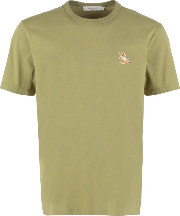 MAISON KITSUNÉ Chillax Fox Patch Classic T-Shirt