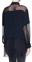 Thumbnail for your product : Nobrand 'Tissia' organza crepe blouse